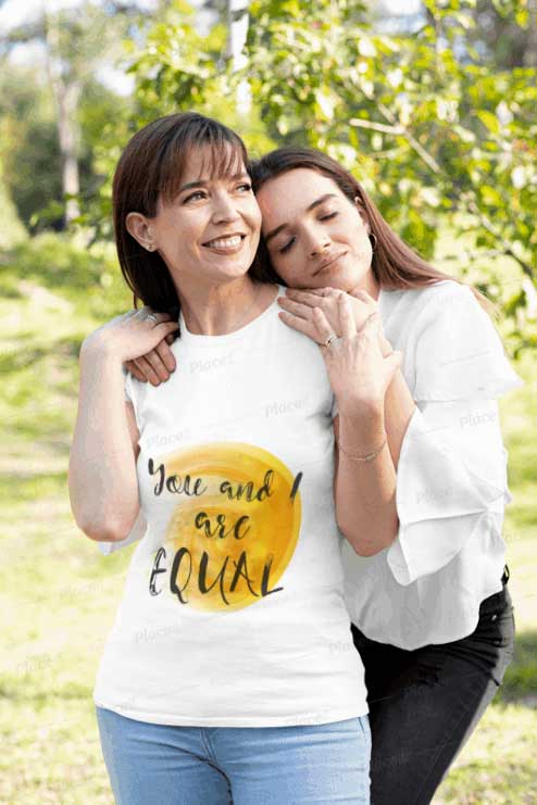 Mother and daughter