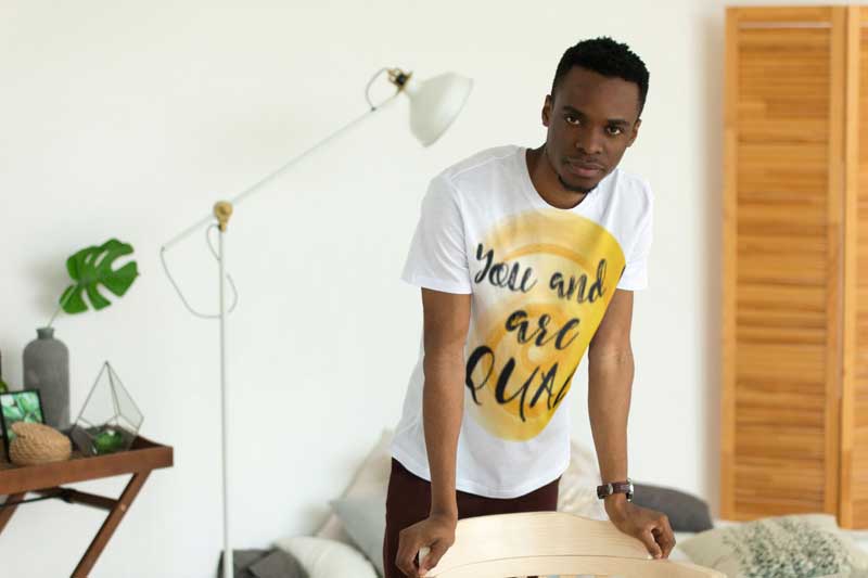 Boy with T-shirt
